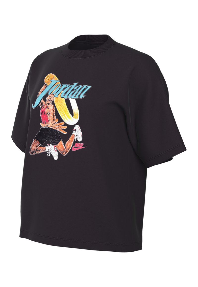 Jordan T-shirt print zwart