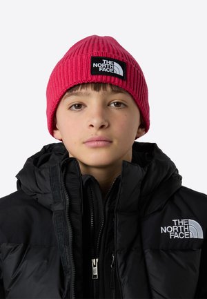 The North Face LOGO BOX CUFFED UNISEX - Σκούφος - red