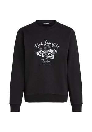 KARL LAGERFELD, APRES SKI SWEATSHIRT - Sweatshirt - black