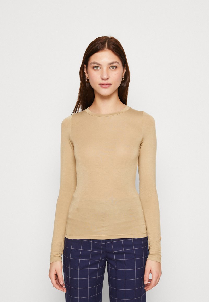 JJXX JXHARMONY TIGHT DREAM O
NECK TEE  - Top dugih rukava - incense