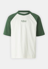 Hollister RAGLAN LOGO Print T-shirt jet stream/pineneedle