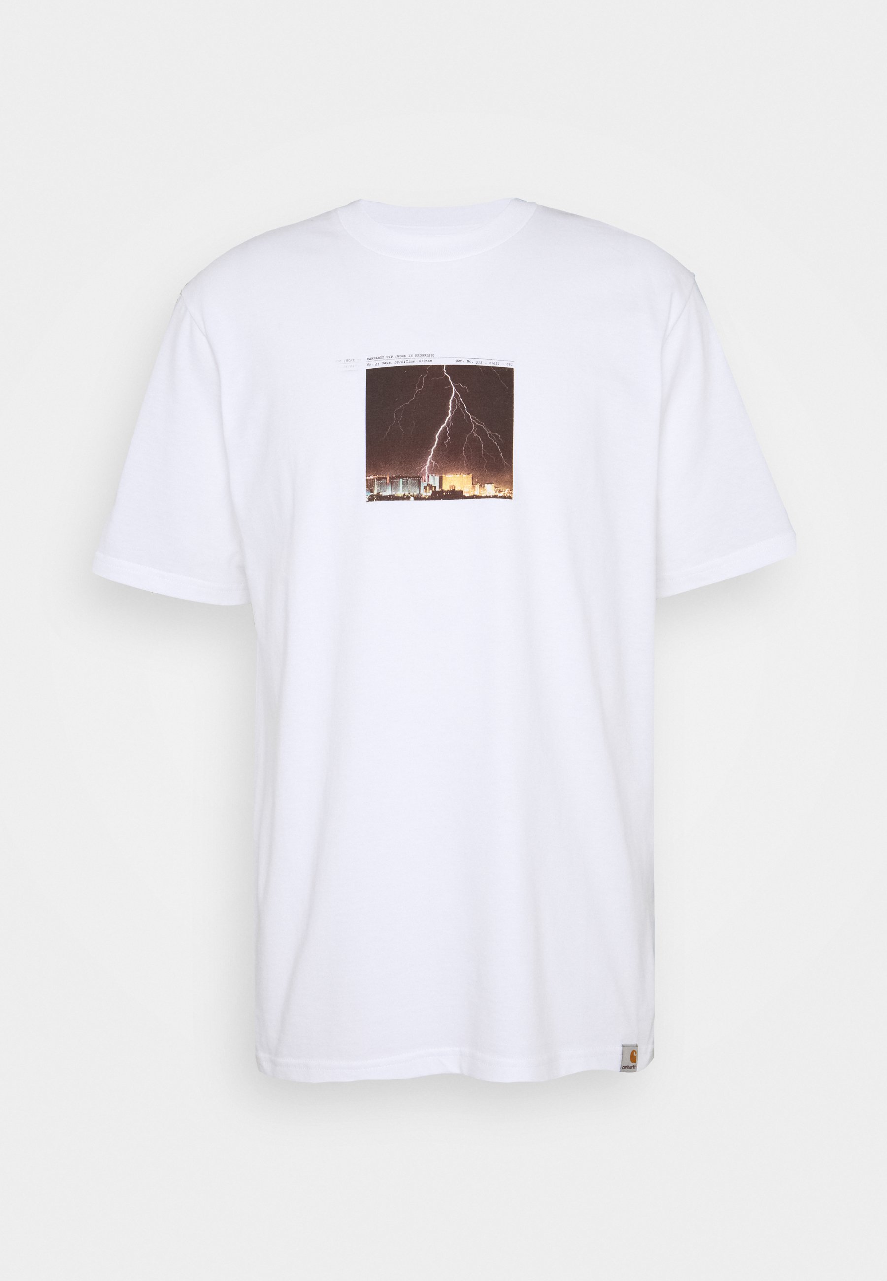 Carhartt WIP THUNDERBOLT T shirt print whitewit Sweaters van Carhartt Work in Progress: Nu tot −54% | Stylight