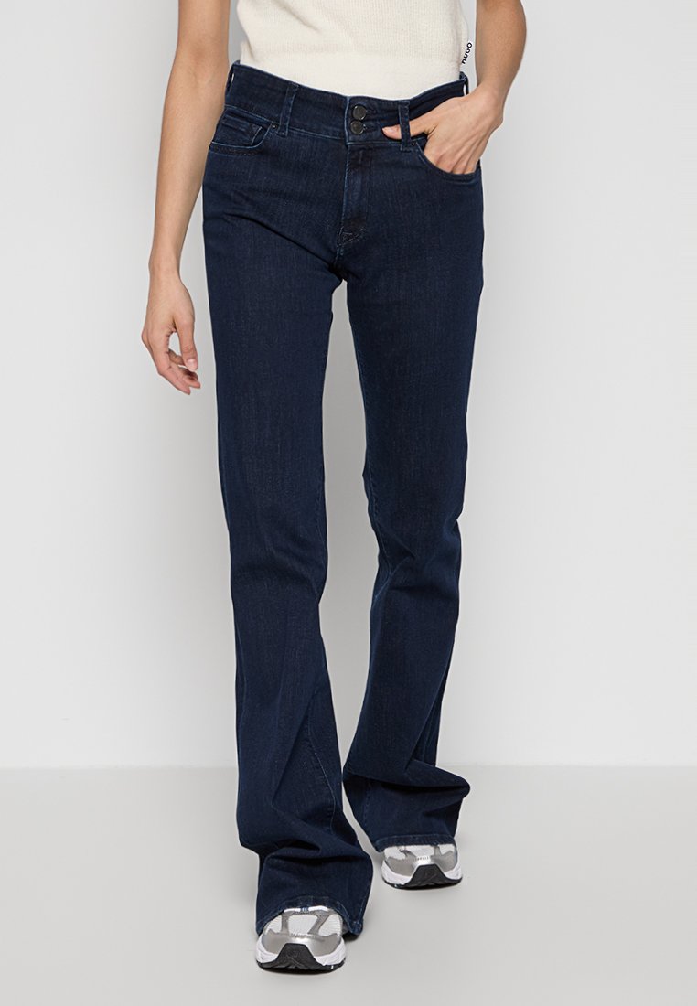 Replay Flared Jeans donkerblauw Replay Flared Jeans donkerblauw