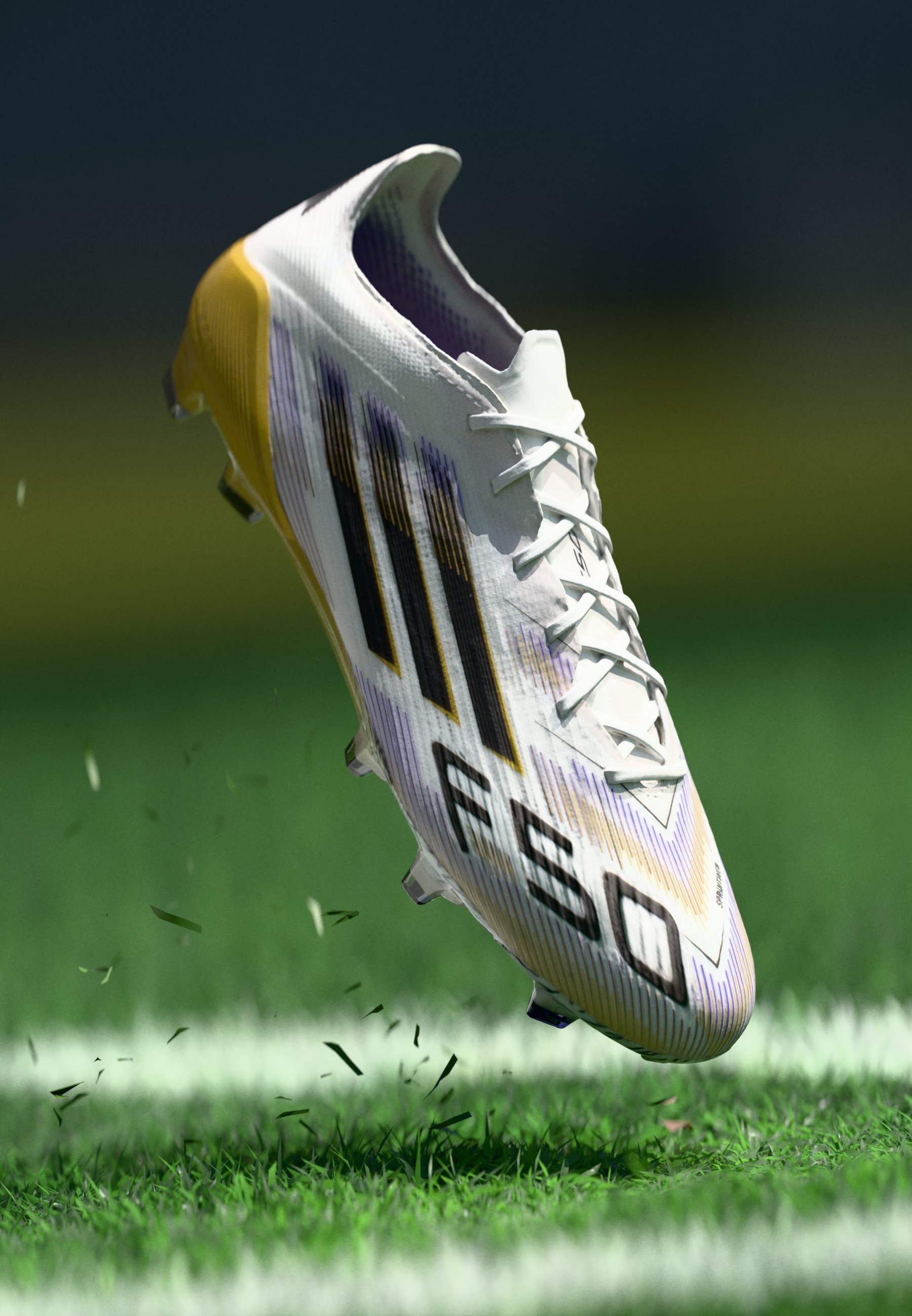 adidas Performance F50 ELITE FG - Korki Lanki/biały - Zalando.pl