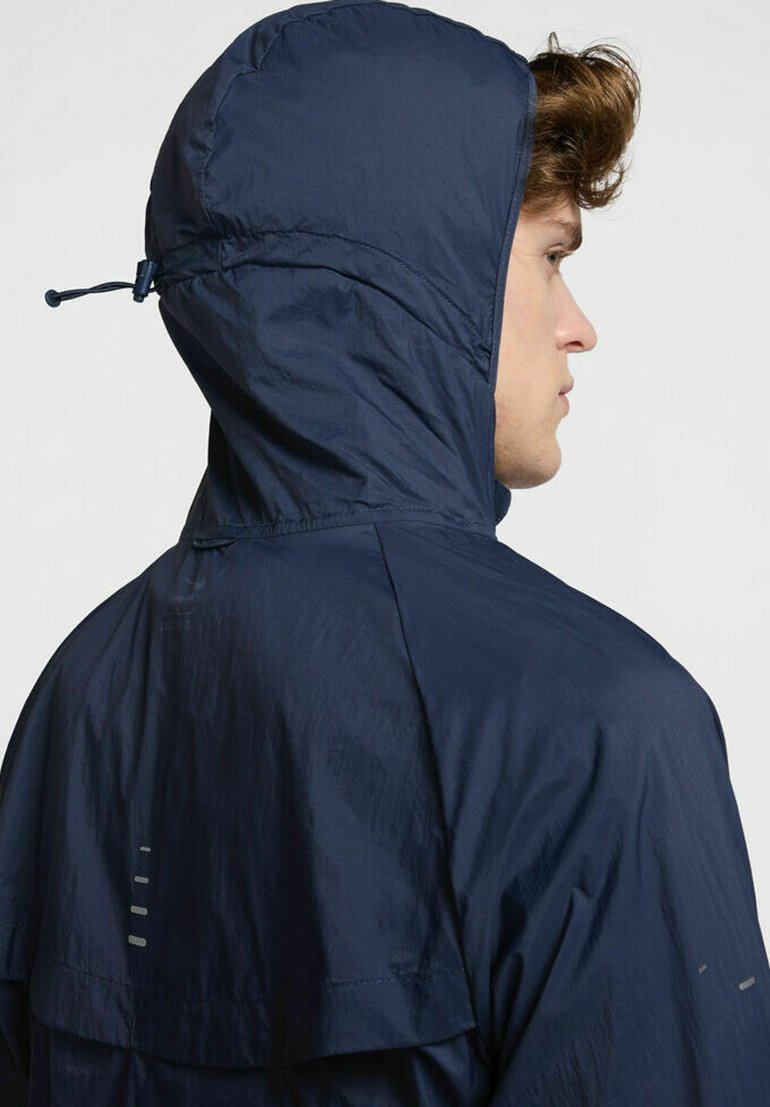 스트라이드 러닝 자켓 썬더 블루 리플렉티브 실버