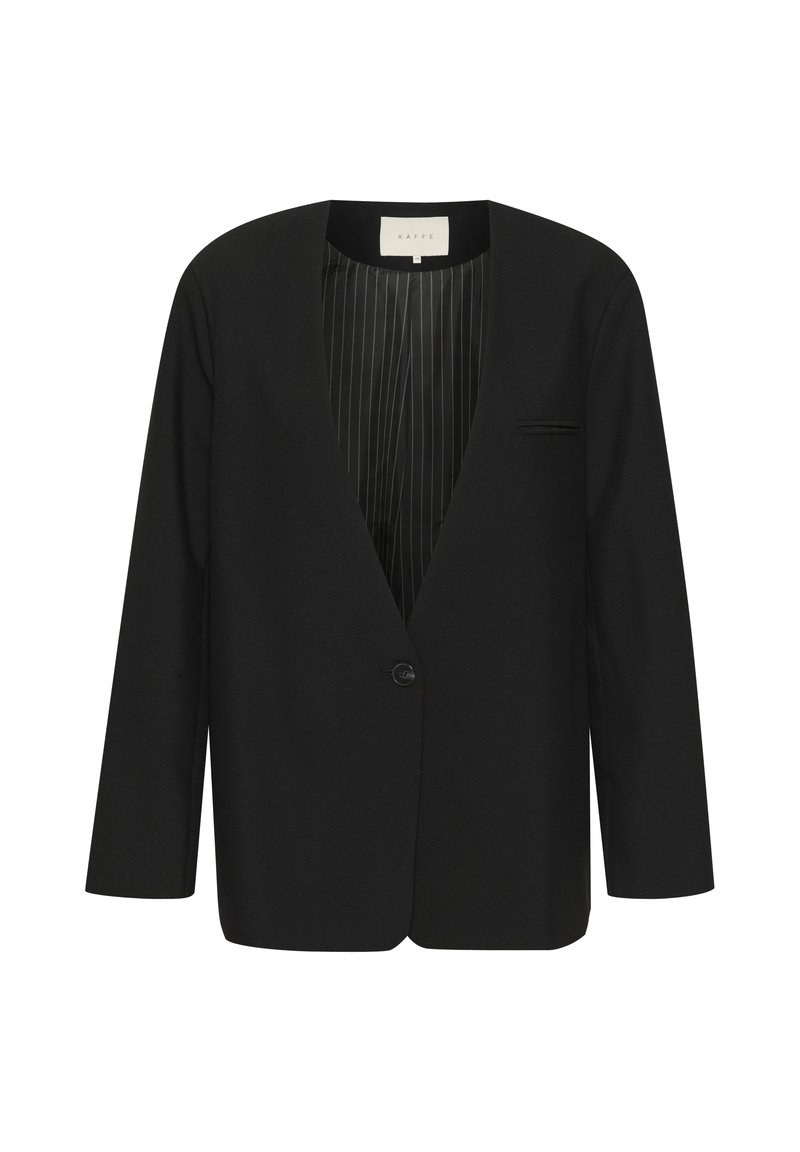 Kaffe Blazer gemêleerd zwart Kaffe Blazer gemêleerd zwart