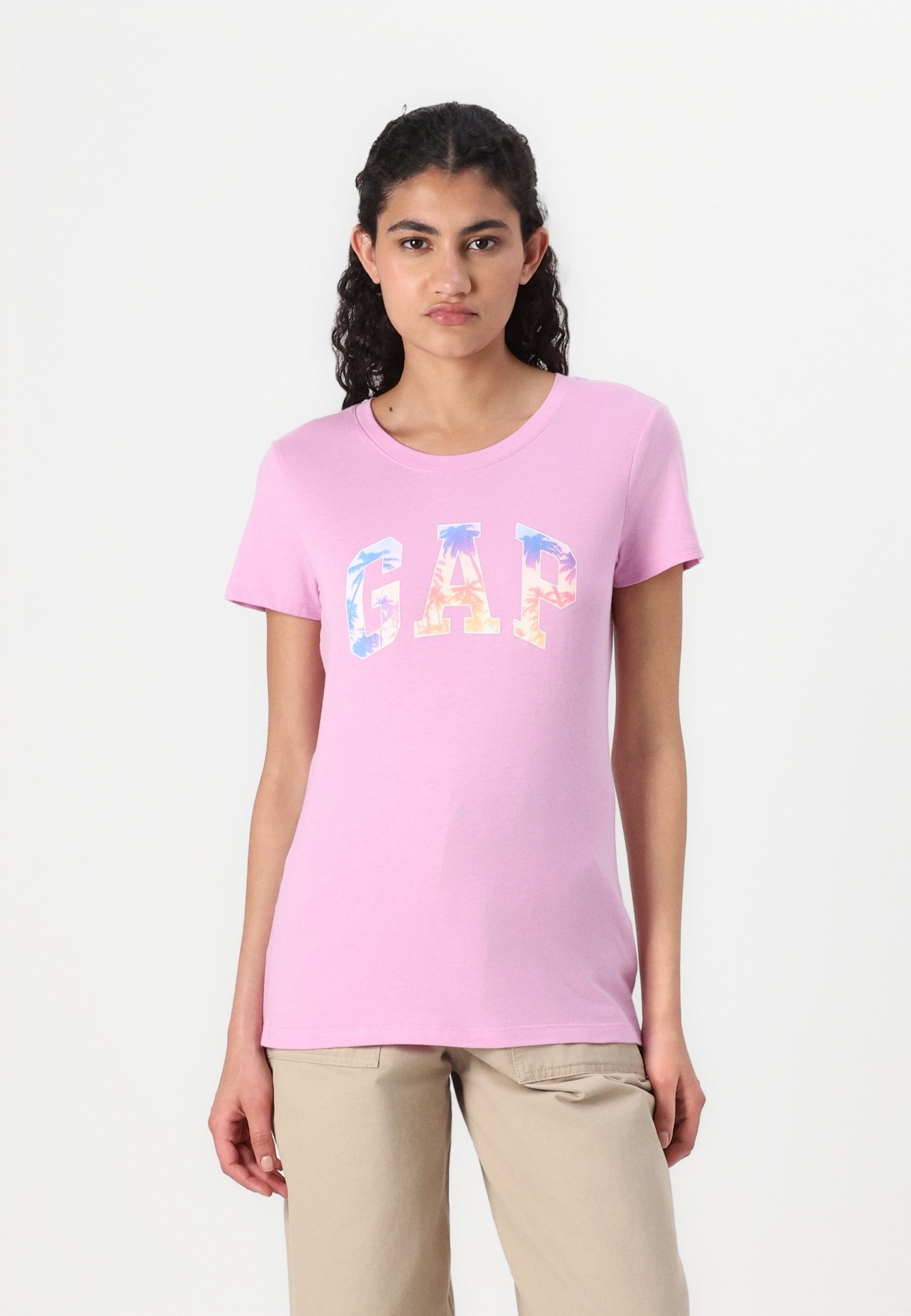 Polo Ralph Lauren - T-shirt à Rayures Multicolores Variées Et Logo Emblematique Bleu Marine