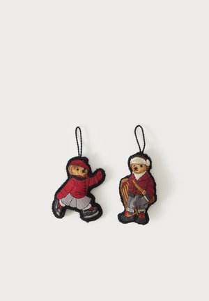 Polo Ralph Lauren, FALL BEAR ORNAMENT 2 PACK - Décoration - multi-coloured
