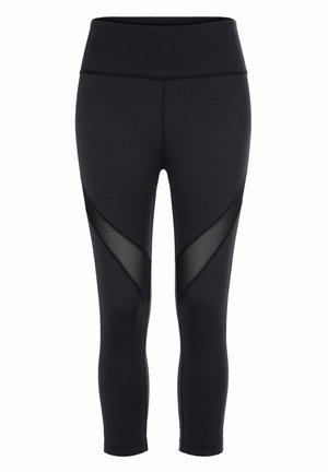 CAPRI - 3/4 sports trousers - schwarz