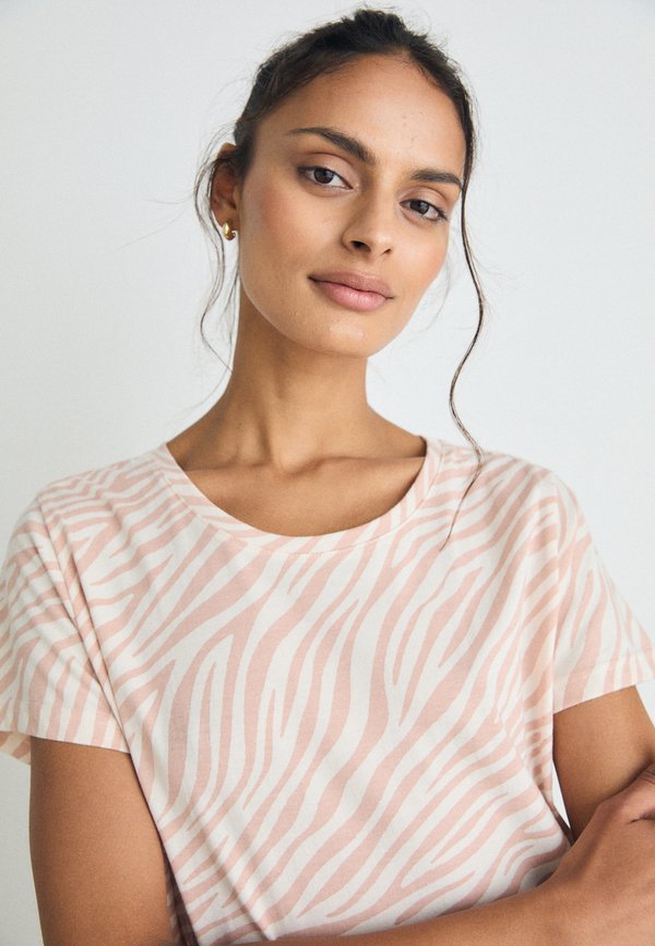 VIVANCE DREAMS BY LASCANA ZEBRA BIGSHIRT 2 PACK - Nightie4