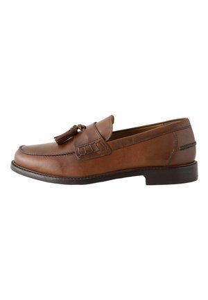 Next, Smart slip-ons - tan brown