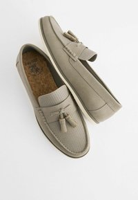 Next EMBOSSED TASSEL LOAFERS - Mokkasiner - grey