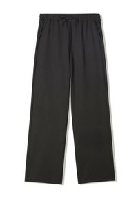 STRAIGHT-FIT TAILORED  - Hlače - black