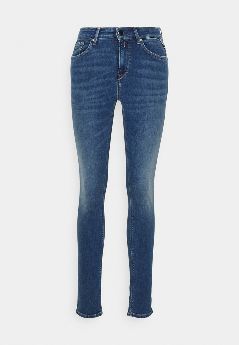 Replay Jeans Skinny Fit zwartblauw denim Replay Jeans Skinny Fit zwartblauw denim