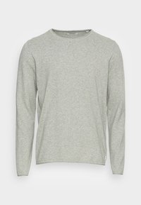 Não selecionado, light grey melange