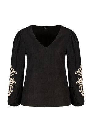 MS Mode, BLOUSE - Blouse - black