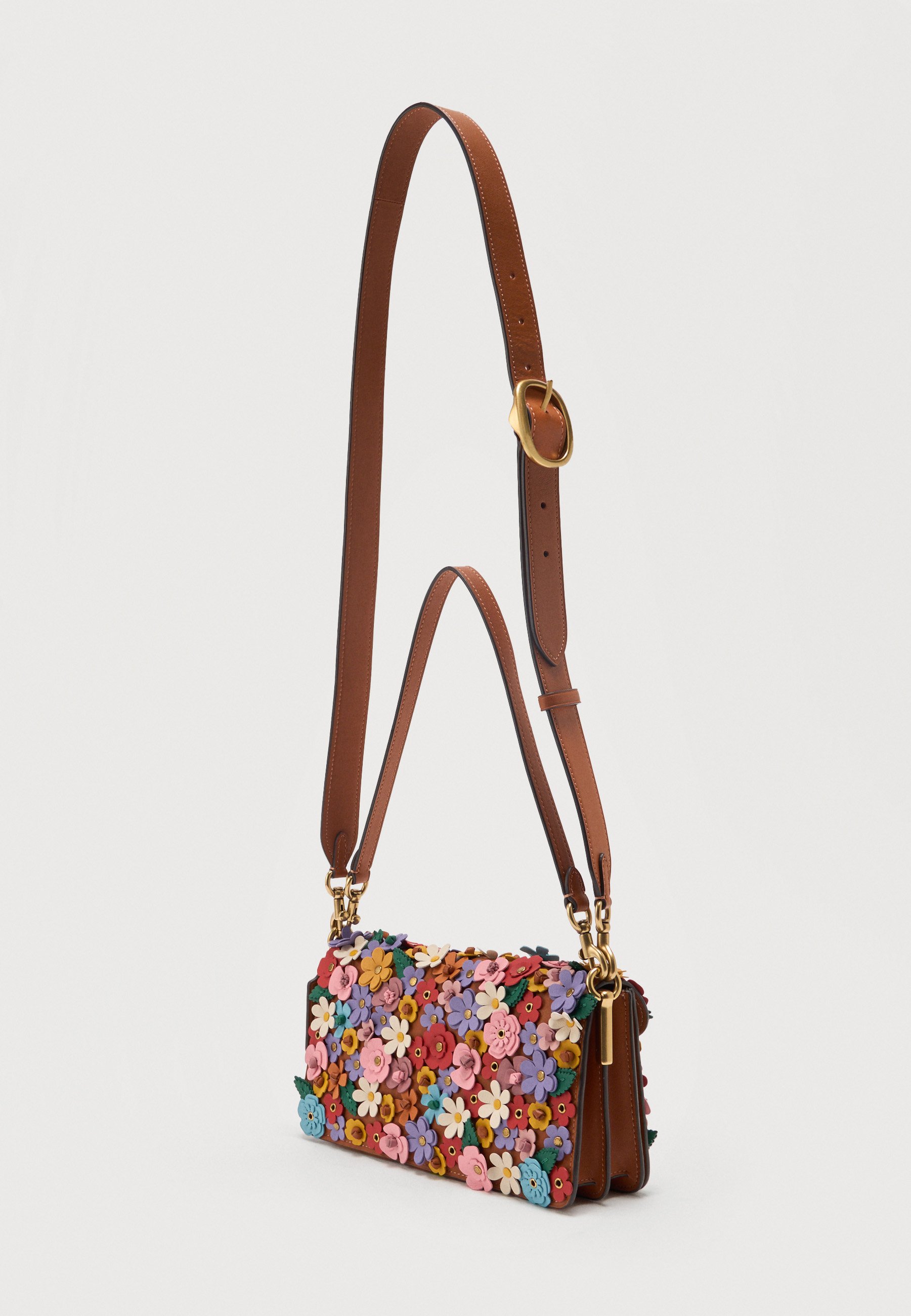 COACH FLORAL APPLIQUE TABBY SHOULDER BAG - Handbag - multi