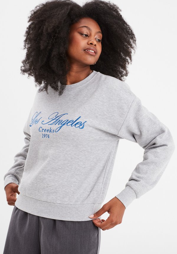 Sweatshirt - gris clair