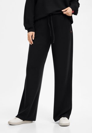 Frieda & Freddies, HOSE IM JOGGING-STIL MIT BIESEN - Tracksuit bottoms - schwarz