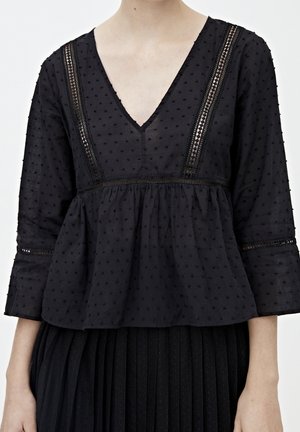 Bluse - black