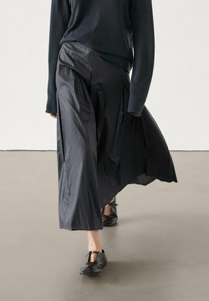 Pliceret nederdel /Nederdele med folder - dark blue