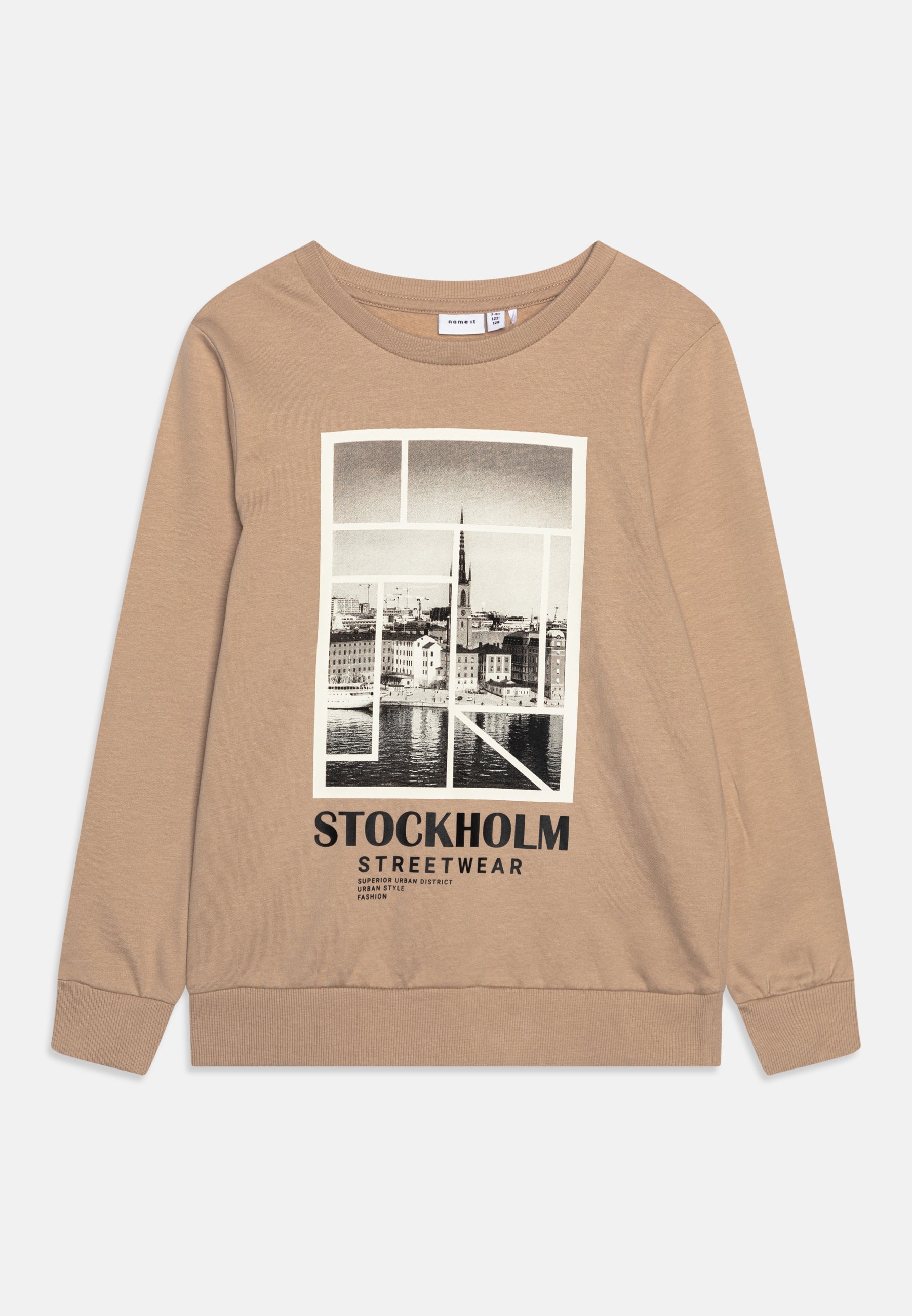Name it NKMSTOBIAS BRU BOX Sudadera oxford tan/lila