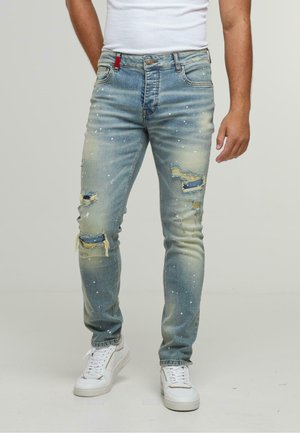 Slim fit jeans - sand blue