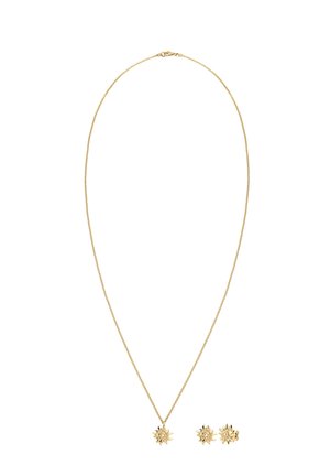 JEWELRY SET FLOWER - Øreringe - gold-coloured