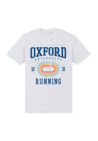 Henry Tiger OXFORD UNIVERSITY RUNNING - Triko s potiskem - white