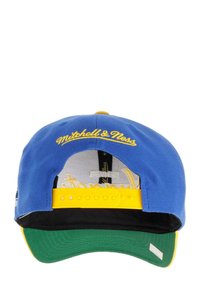Mitchell & Ness DENVER NUGGETS NBA TEAM SCRIPT VERSTELLBARE GEBOGENE SNAPBACK - Cap - gelb