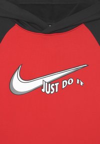 Nike Sportswear THERMA UNISEX - Mikina s kapucí - red/black