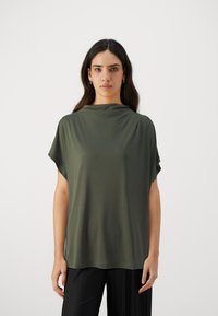 Bruuns Bazaar KATKABBGINNA BLOUSE - Marškinėliai su spaudiniu - deep depths