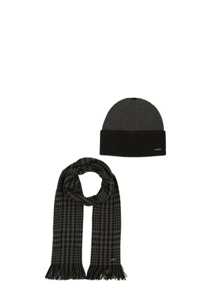 GESCHENKSET SONSTIGE MUSTER - Sciarpa - charcoal