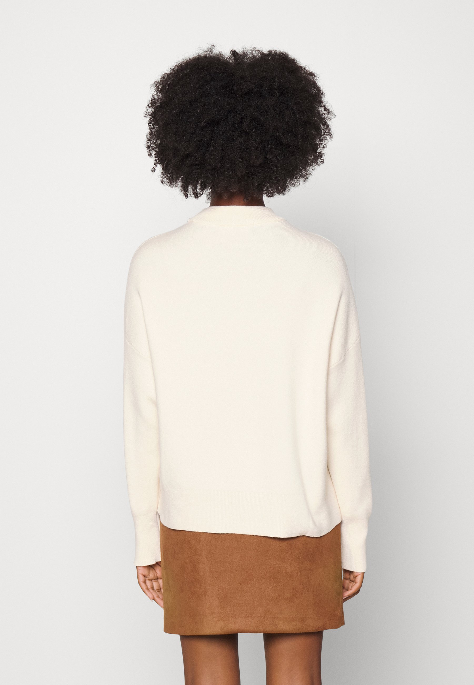 Vero Moda Petite Loose Knitted Pullover - Women - Grey - Size xxl/p