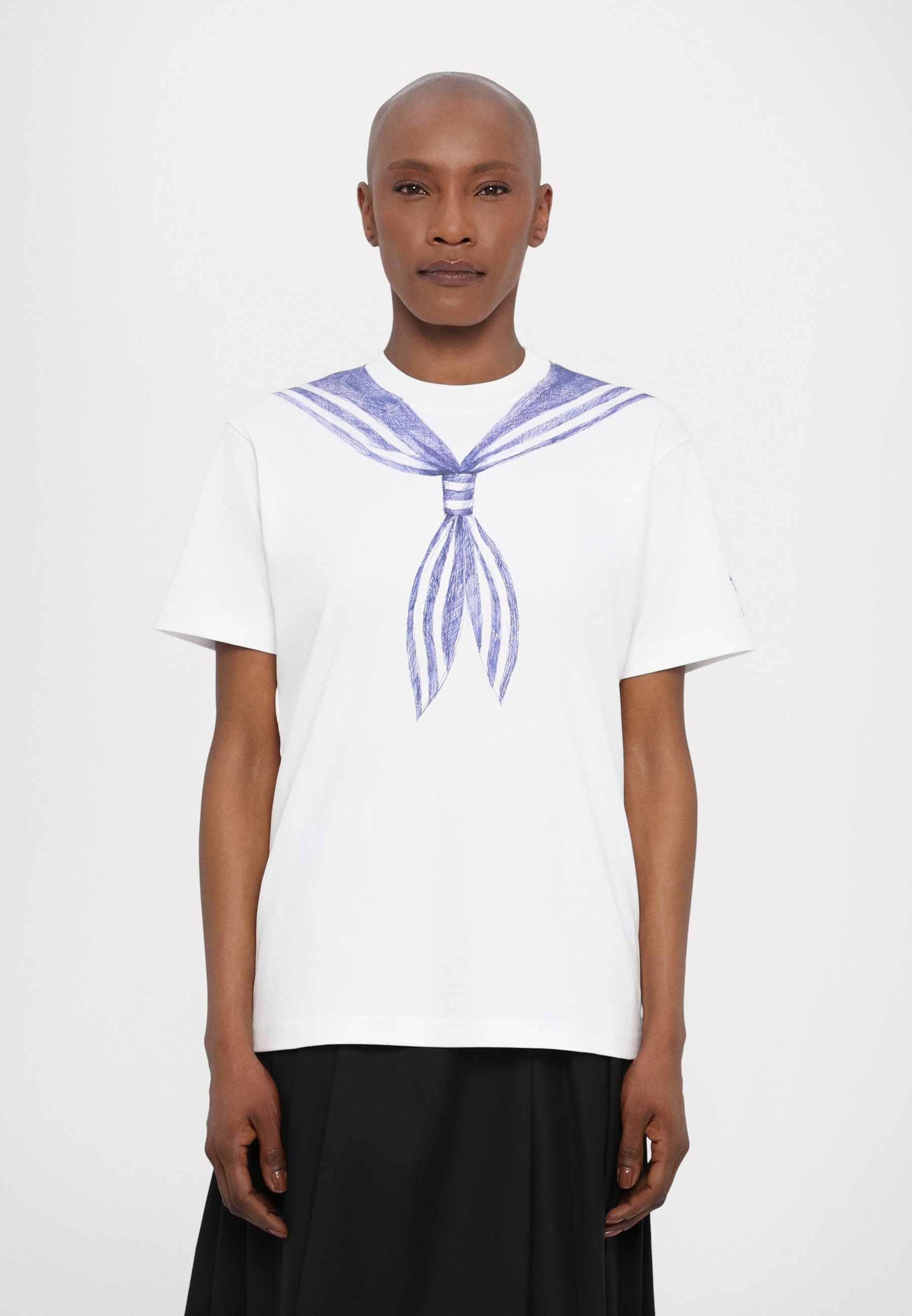 売れ筋商品|||モスキーノ Tシャツ レディース トップス OLIVIA - Print T-shirt - fantasia bianco MOSCHINO OLIVIA - T-Shirt print - fantasia bianco/weiß - Zalando