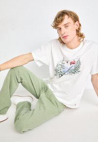 Levi's® ORIGINAL - Džíny Straight Fit - green night shades