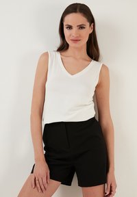 REGULAR FIT - Top - ecru
