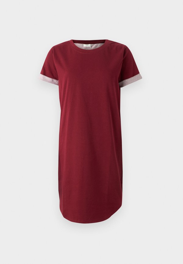 IVY JRS - Jersey dress - cabernet3