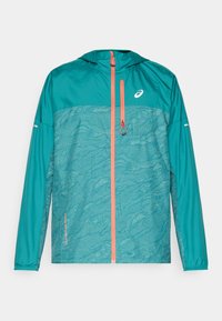 FUJITRAIL PACKABLE JACKET - Windbreaker - rainy lake/ white sage