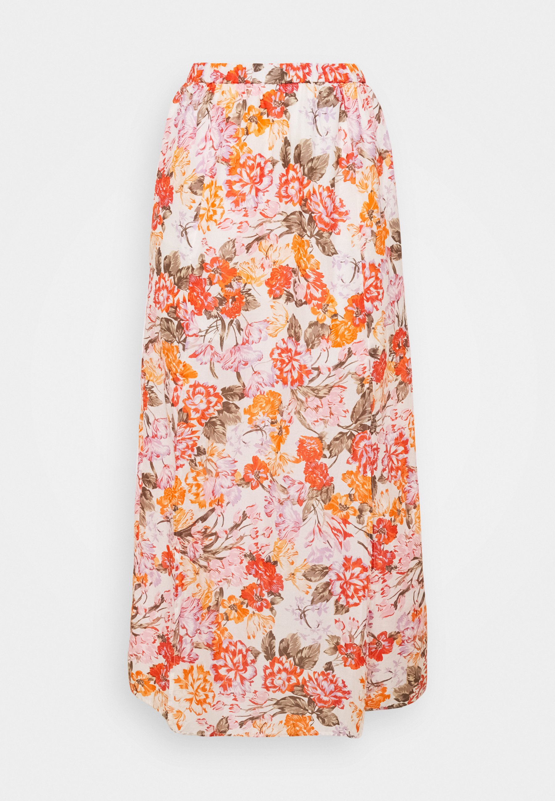 multicolor maxi skirt