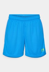 CHALLENGER - Korte sportsbukser - blue atlantis/high visibility yellow