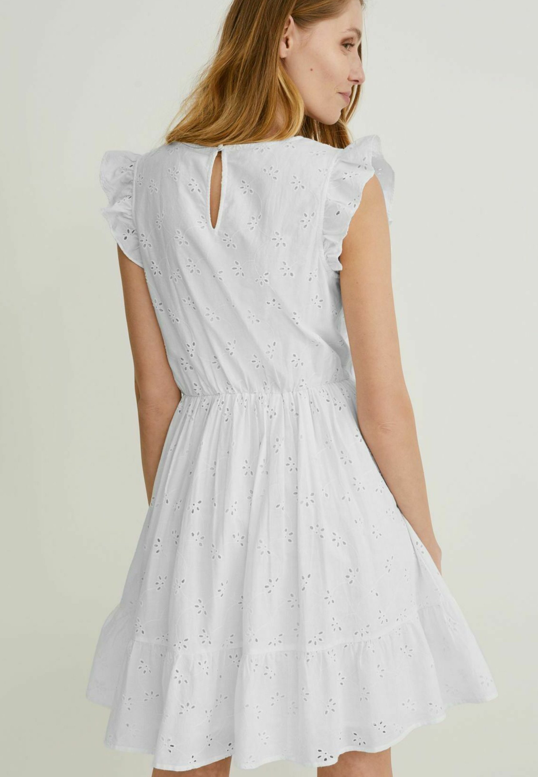C\u0026A Vestido informal - white/blanco - Zalando.es
