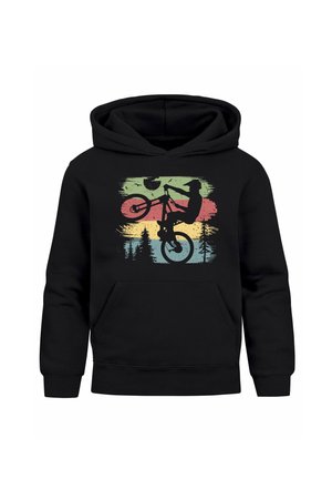 FÜR BMX FANS MOUNTAINBILKE  - Kapuzenpullover - schwarz
