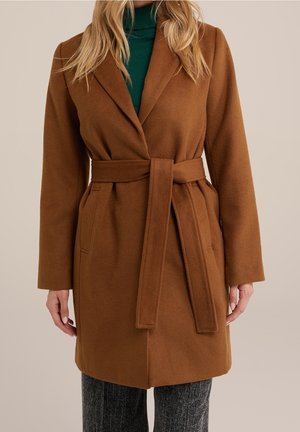 Klassisk frakke - camel