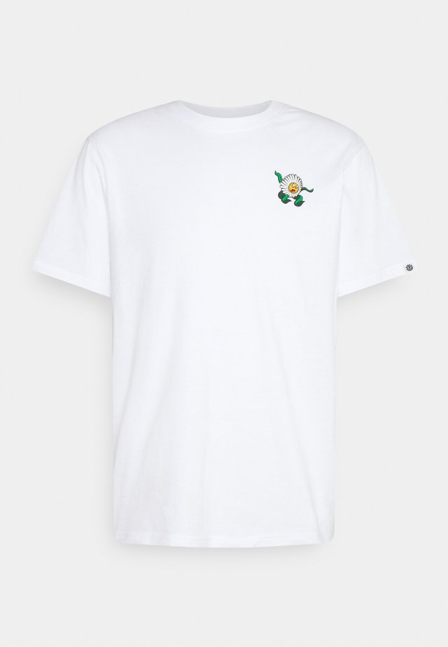 CANFIELD - T-shirt imprimé - optic white