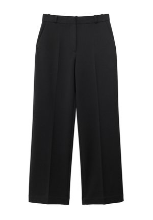 & OTHER STORIES, & OTHER STORIES TAILORED PRESS CREASE TROUSERS - Broek - black
