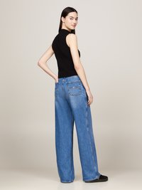 Tommy Jeans CENTER MOCKNECK - Topper - black