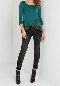 Desigual Maglietta a manica lunga - dark green