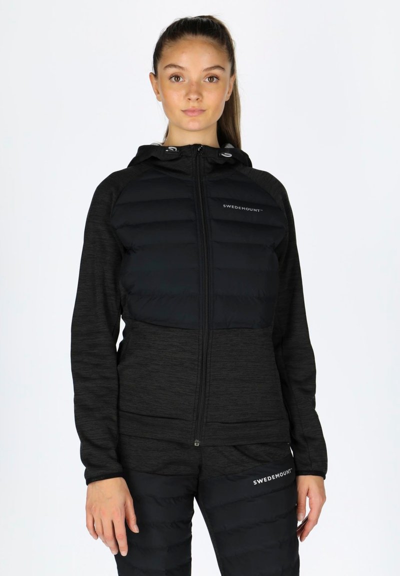 Swedemount TRAINING HYBRID - Giacca sportiva - charcoal melange lt. grey melange