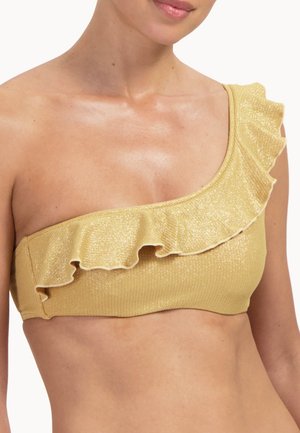 ONE SHOULDER  - Bikinitop - goud